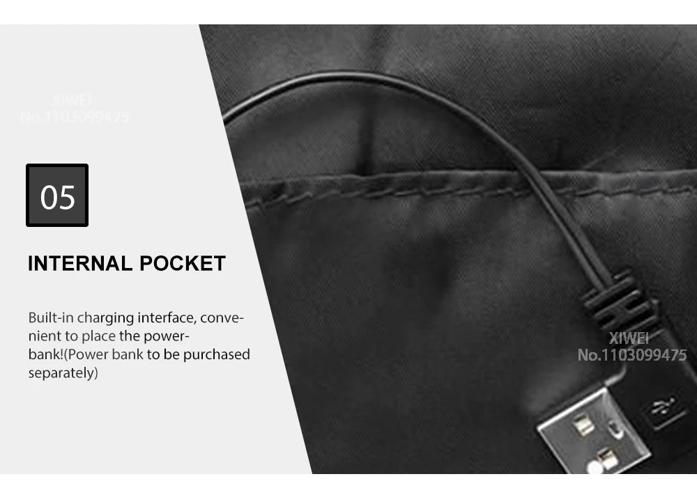 veste chauffante north exclusive