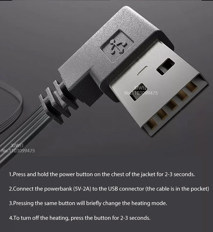 veste chauffante north exclusive